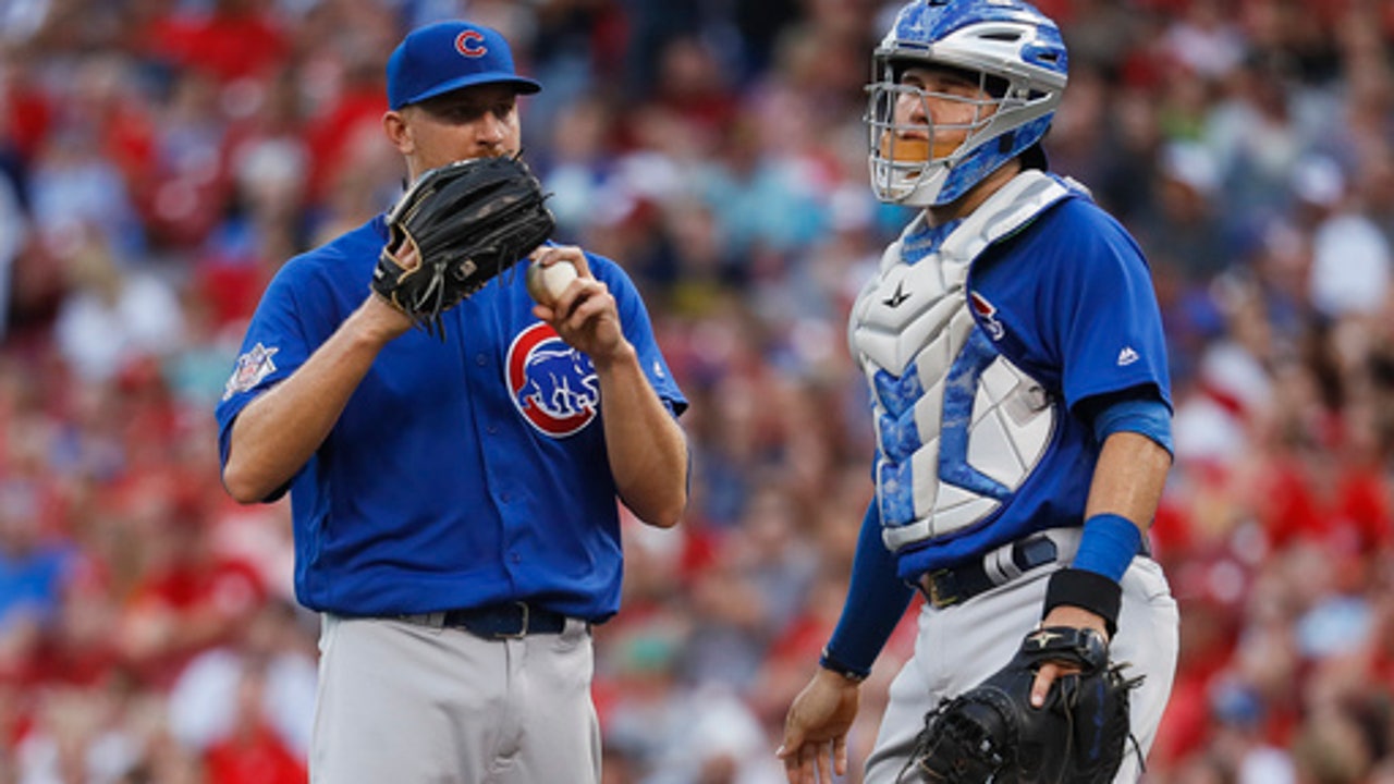 Feldman holds down depleted Cubs for Reds' 5-0 victory (Jun 30, 2017)